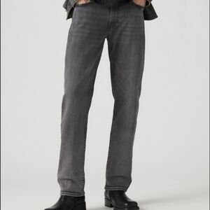 Levi's 514 charcoal grey wash 32x30